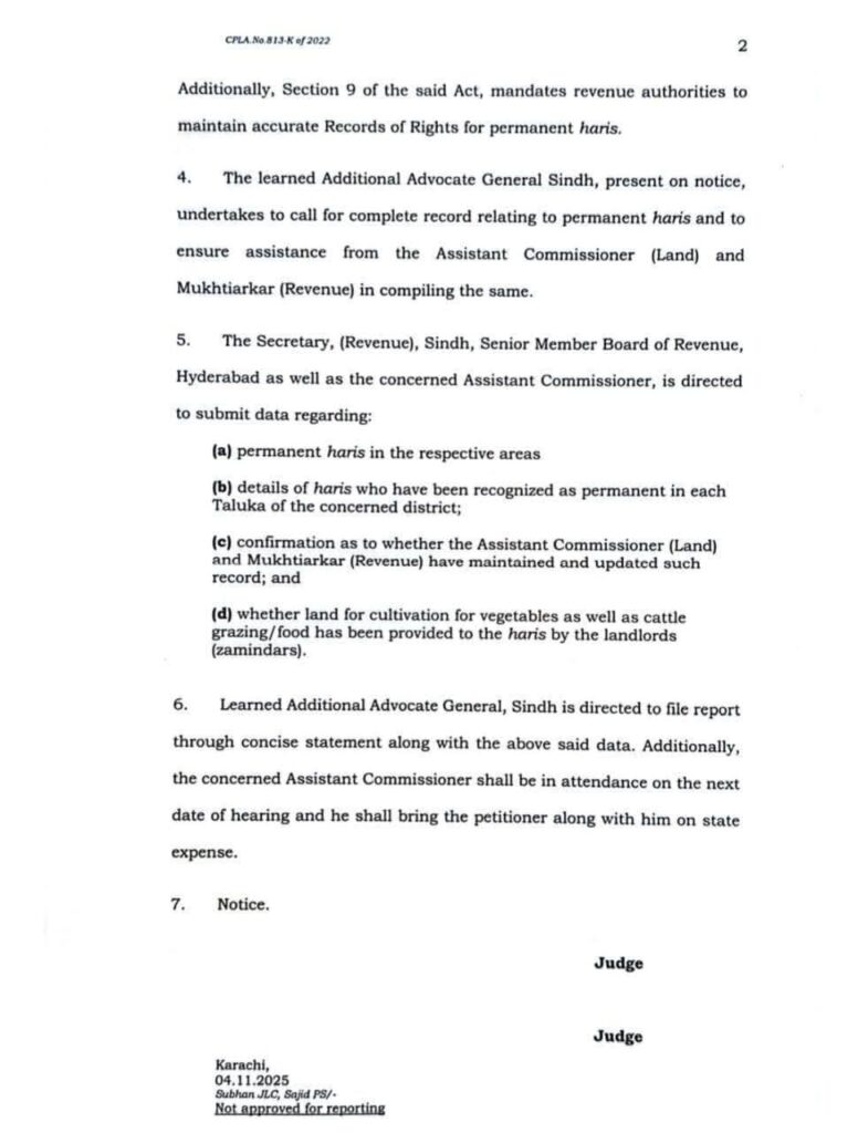 Sindh Tenancy Act 2